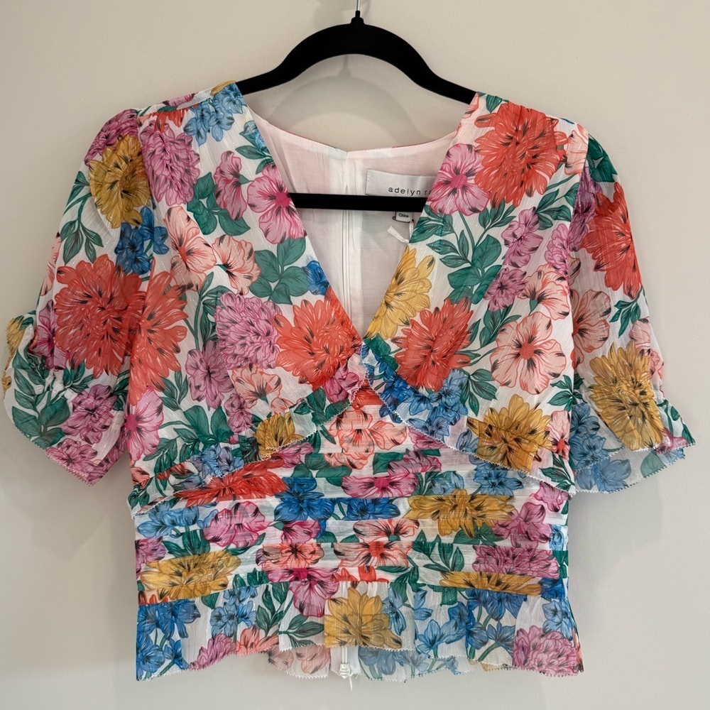 Adelyn Rae Floral Top